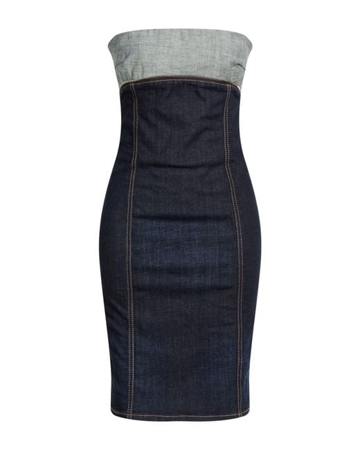 DSquared² Blue Mini Dresses