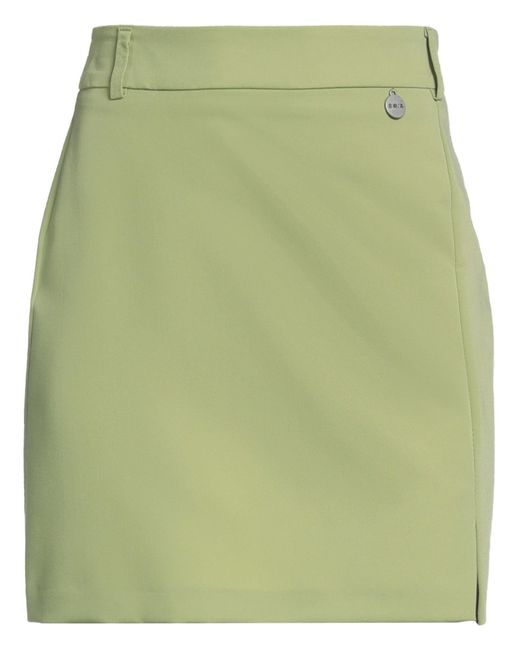 Berna Green Mini Skirt