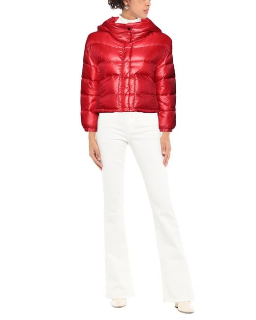 Add Red Down Jacket
