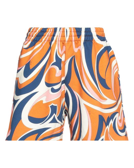 Emilio Pucci Orange Shorts & Bermuda Shorts
