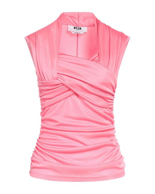 MSGM Pink Top