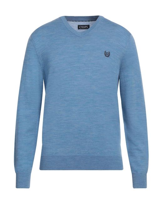 Chaps Pullover in Blue für Herren