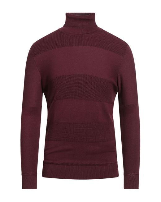 OVER/D Red Turtlenecks for men