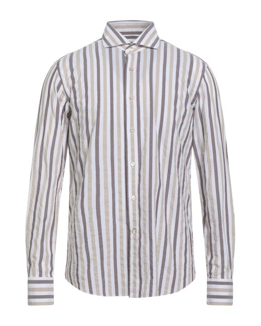 Alessandro Gherardi White Shirt Cotton for men