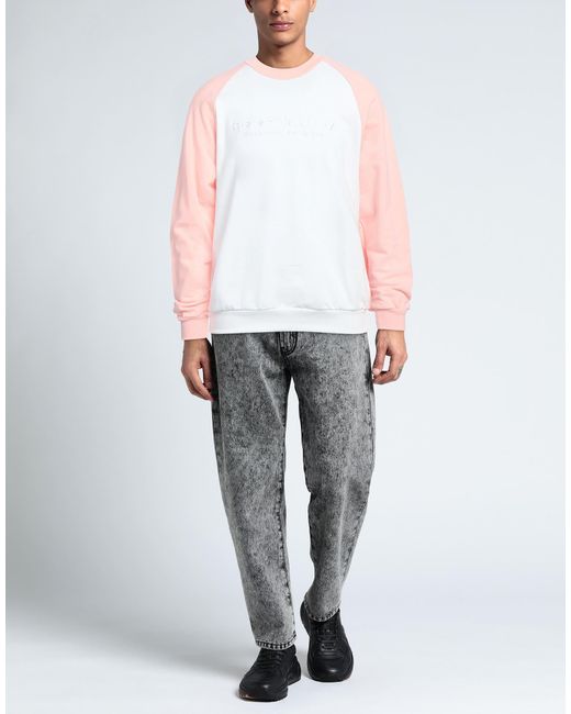 Cooperativa Pescatori Posillipo White Sweatshirt Cotton for men