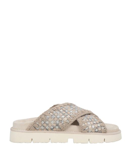 Mou Gray Sandals