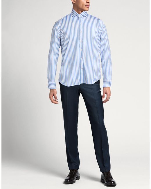 Camisa Sonrisa de hombre de color Blue
