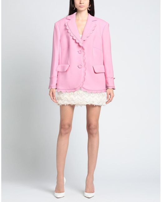Maison Common Pink Blazer Cotton