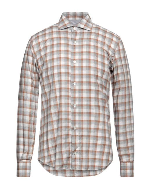 Eleventy White Shirt for men