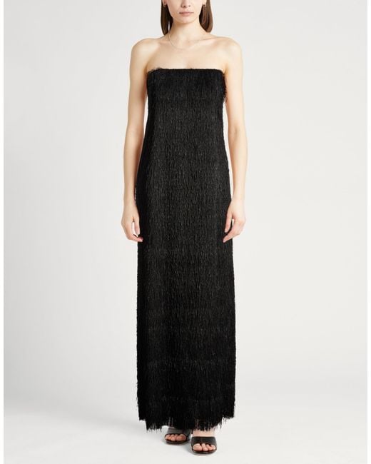Alysi Black Maxi Dress