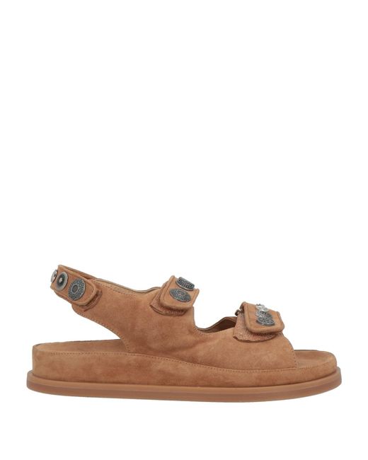 Strategia Brown Sandals
