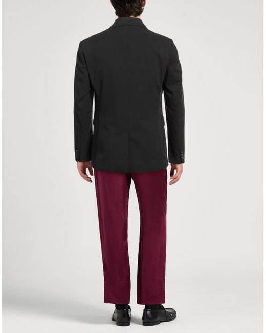 Imperial Black Blazer Polyester, Viscose, Elastane for men