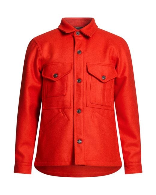 Manifattura Ceccarelli Red Jacket for men