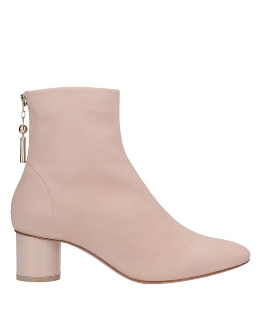Anna Baiguera Natural Ankle Boots