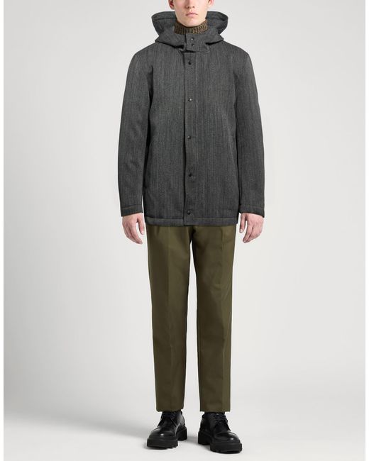 Hevò Gray Jacket Virgin Wool, Polyamide for men