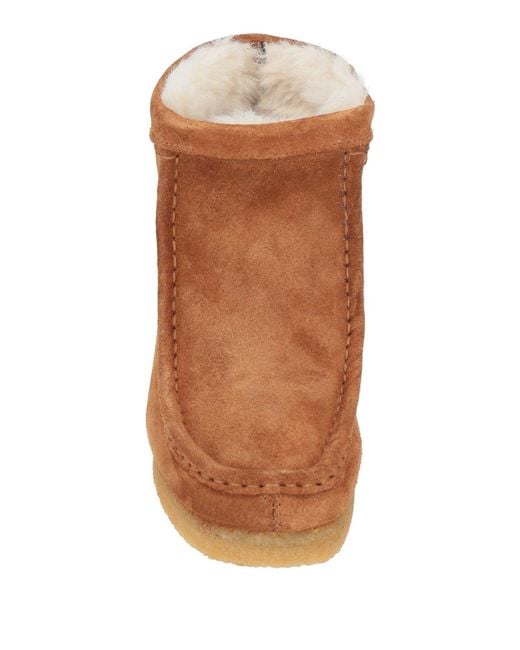 Clarks Brown Ankle Boots