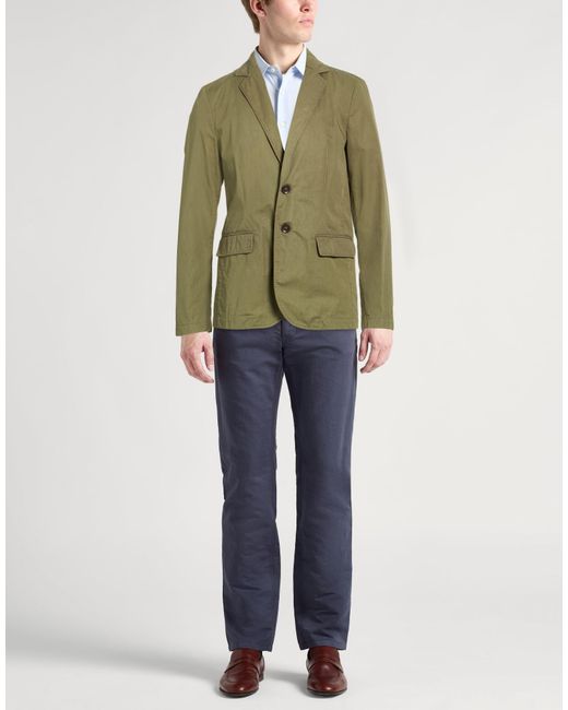 Peuterey Green Blazers for men