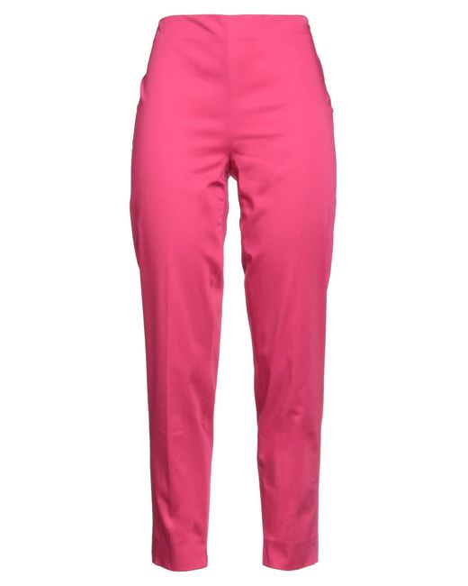 Clips More Pink Fuchsia Pants Cotton, Elastane