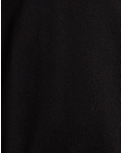 EA7 Black Sweatshirt Cotton, Elastane for men