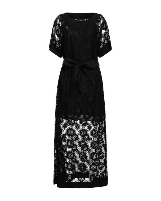 Boutique Moschino Black Maxi Dress