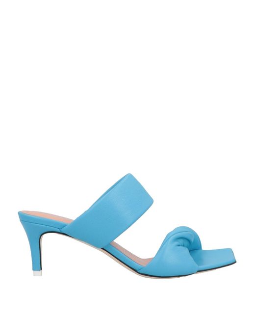 JORGEENAH Blue Sandals