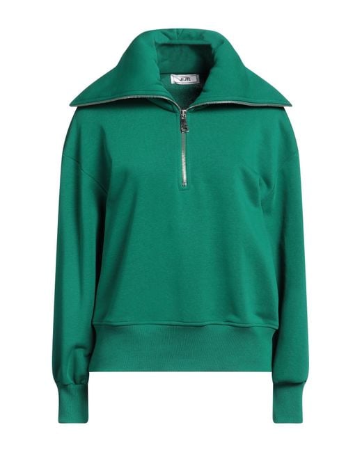 Jijil Green Light Sweatshirt Cotton, Polyester
