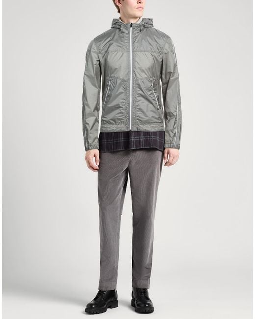 Paul & Shark Gray Jacket Nylon for men