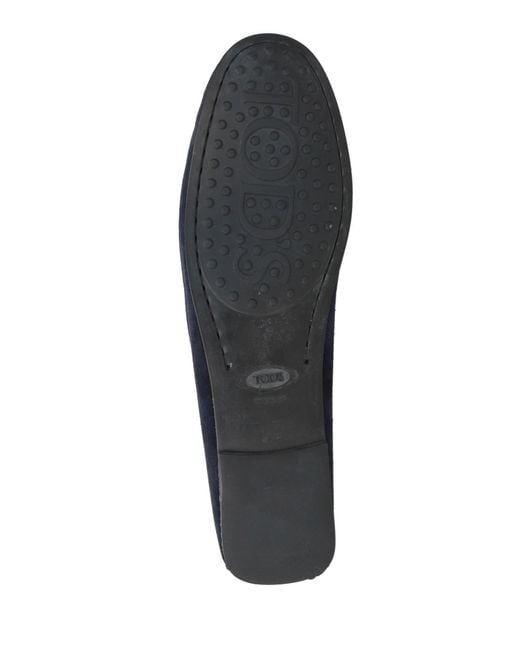 Tod's Blue Loafers