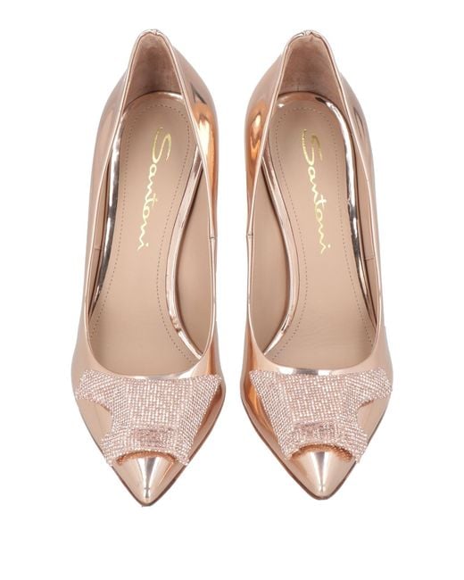 Santoni Pink Pumps