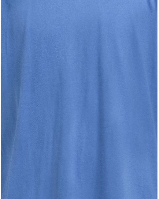 Kiton Blue T-Shirt Cotton, Cashmere for men
