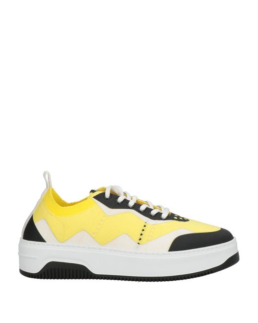 Sneakers Fabi de color Yellow