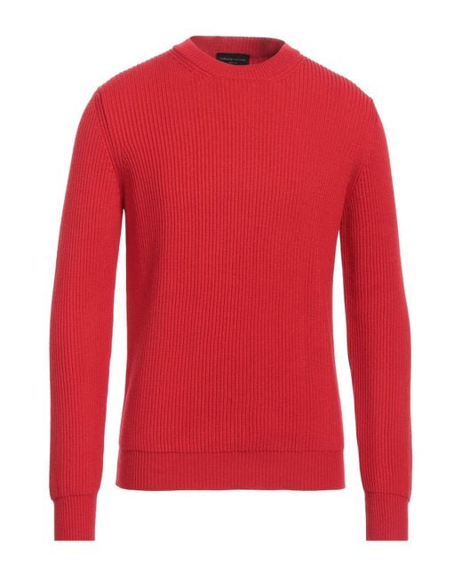 Pullover di Roberto Collina in Red da Uomo