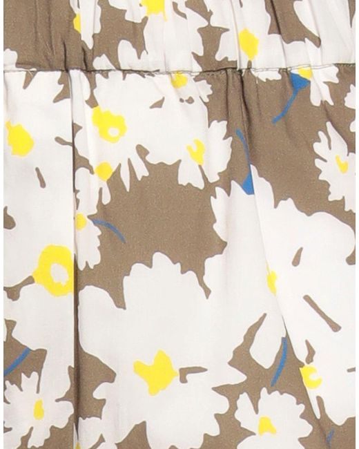 MSGM Natural Shorts & Bermuda Shorts