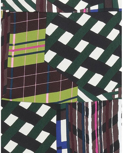 Marni Green Dark Midi Skirt Viscose