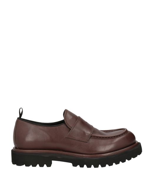 Officine Creative Brown Loafers Leather for men