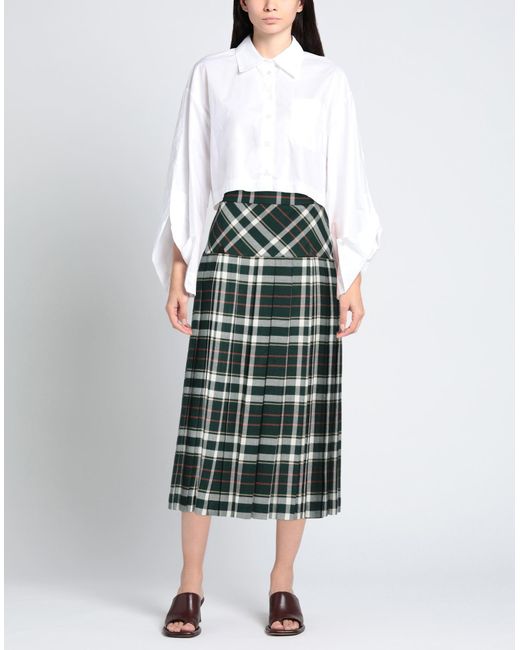 Gonna Midi di DSquared² in Green