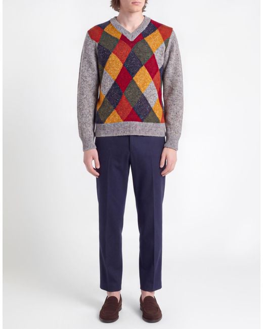 Zanone Pullover in Gray für Herren