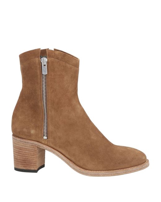 Officine Creative Brown Ankle Boots