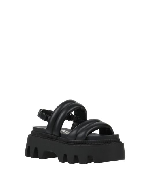 Buffalo Black Sandals