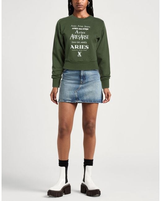 Aries Green Sweatshirt