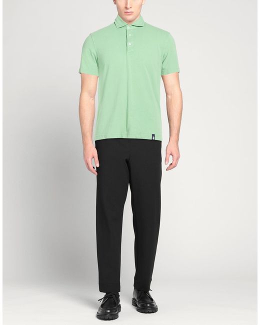 Drumohr Green Polo Shirt for men