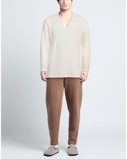 Seven Gauge Pullover in White für Herren
