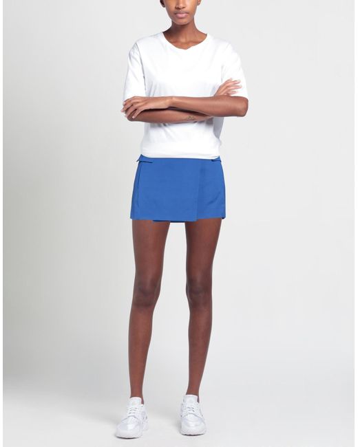 BCBGMAXAZRIA Blue Mini Skirt