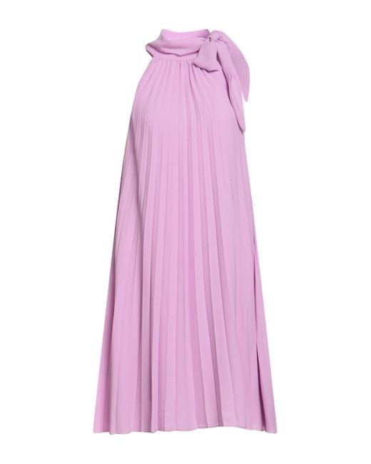 Liu Jo Purple Midi Dress