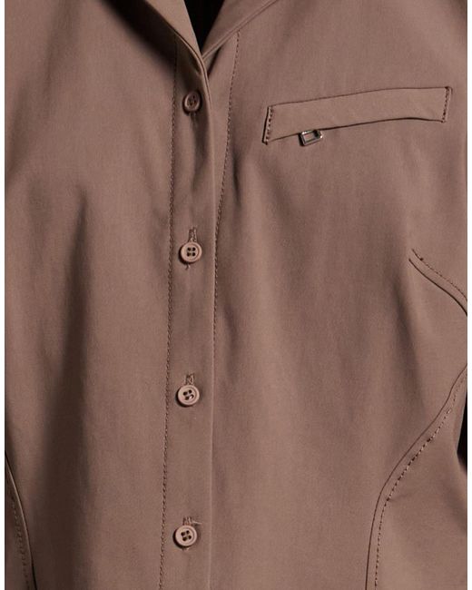 Jacquemus Brown Jacket Polyamide, Cotton, Elastane