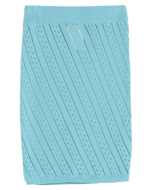 ViCOLO Blue Mini Skirt Cotton