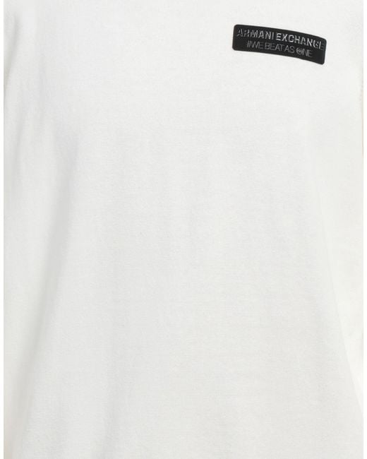 ARMANI EXCHANGE White Jumper for men