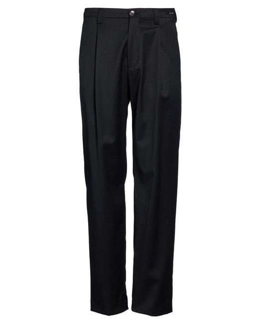 Michael Coal Black Pants for men
