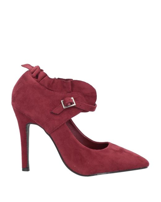 Zapatos de salón Sexy Woman de color Red