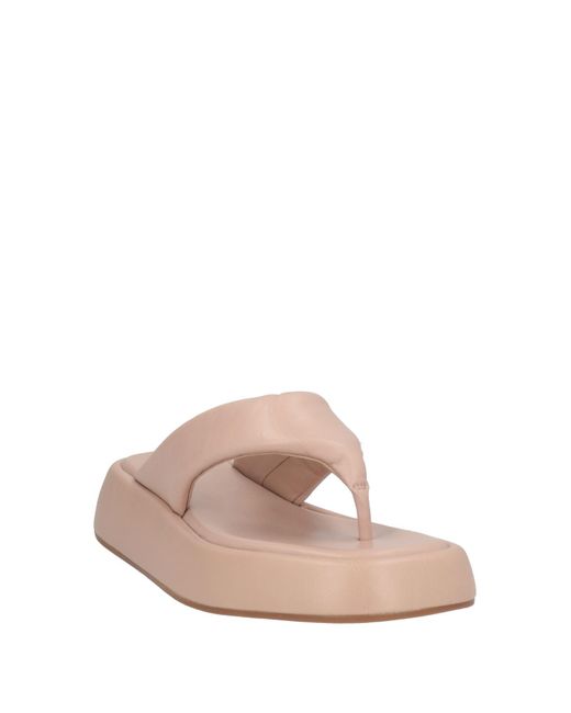 Carrano Pink Thong Sandal